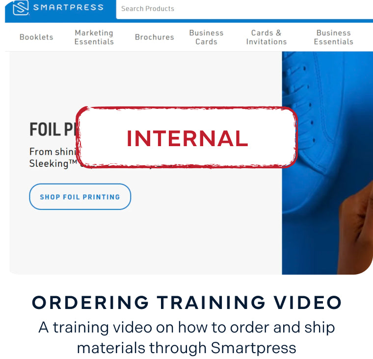 ENROUTE® EMN ordering training video for ordering and shipping ENROUTE clinic materials through Smartpress.